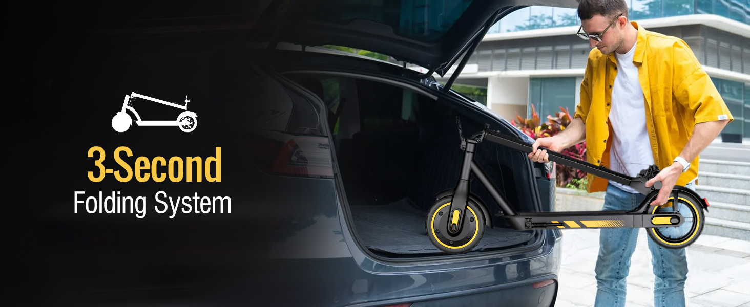 reliable foldable e scooter eco-friendly transportation