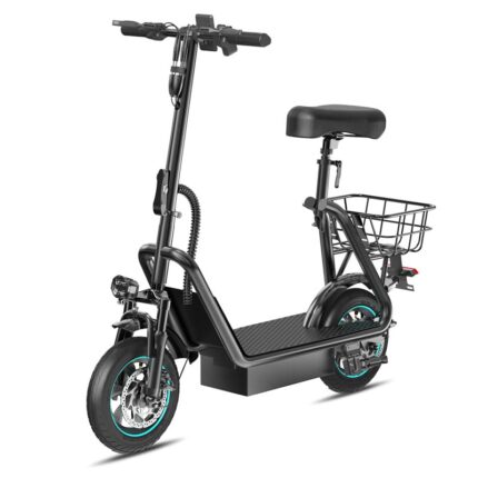 V12 PRO 600W Electric Scooter with 10-Inch Air Tires