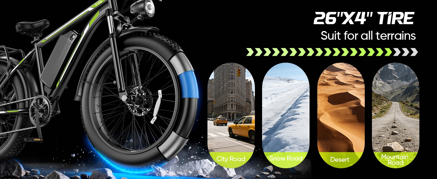 fat tire e-bike problems off road riding